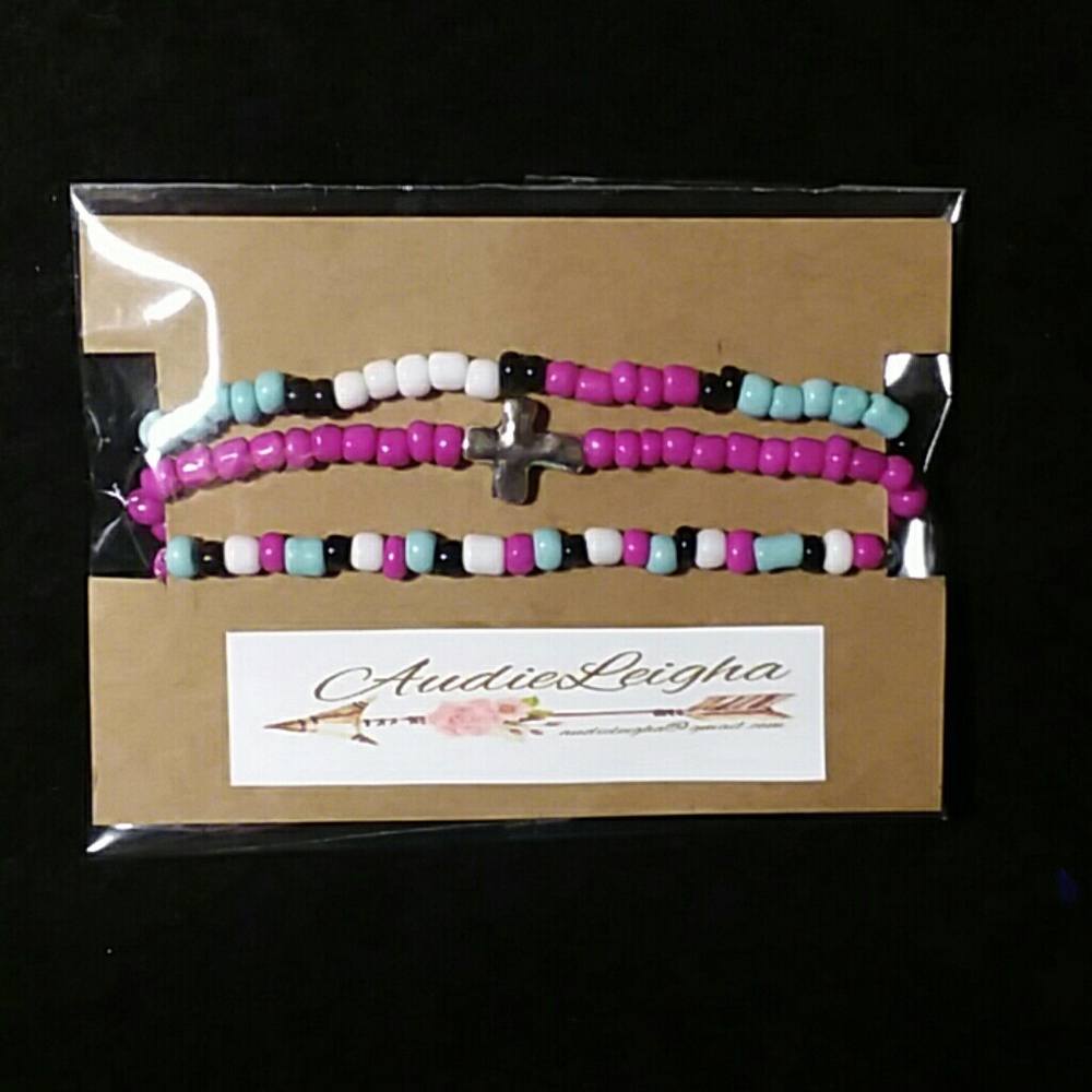 Cross Bracelet Set